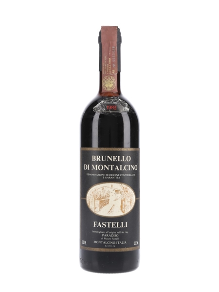 Fastelli 1982 Brunello Di Montalcino  75cl / 13.5%