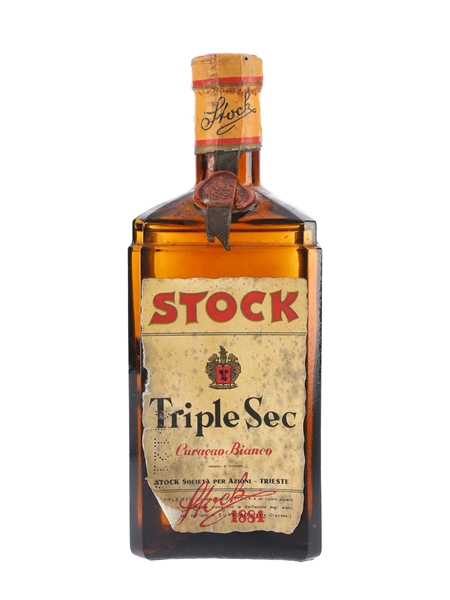 Stock Triple Sec Bottled 1960s 75cl