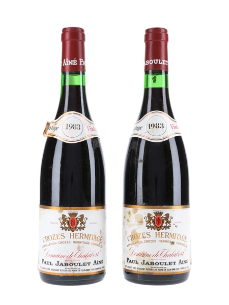 Crozes Hermitage Domaine De Thalabert 1983 Paul Jaboulet Aine 2 x 75cl