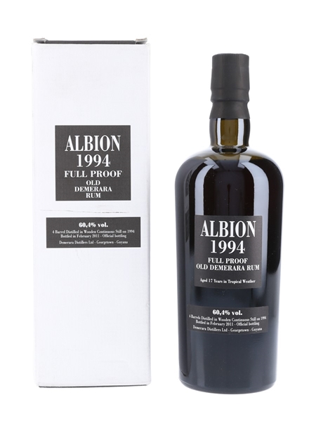 Albion 1994 Full Proof Demerara Rum 17 Year Old - Velier 70cl / 60.4%