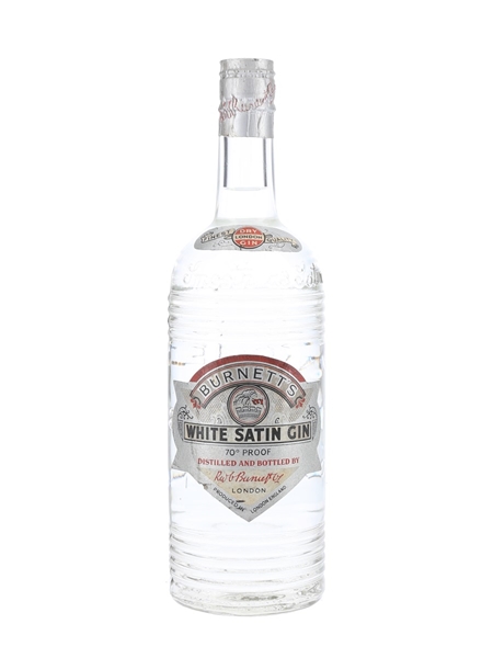 Sir Robert Burnett's White Satin Gin Spring Cap Bottled 1950s 75cl / 40%