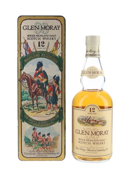 Glen Moray 12 Year Old Scotland's Historic Highland Regiments 75cl / 40%