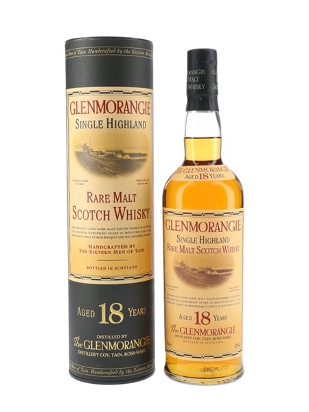 Glenmorangie 18 Year Old Bottled 1990s 70cl / 43%