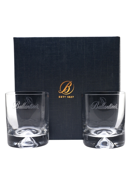 Ballantine's Whisky Tumblers  