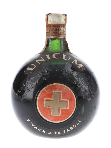 Zwack Unicum Herbal Liqueur Bottled 1960s 100cl / 42%