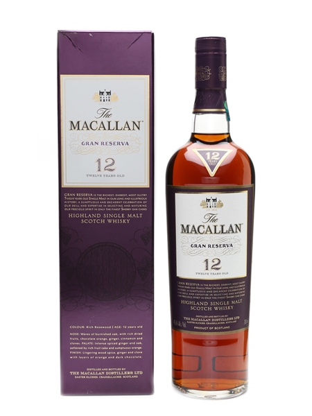 Macallan 12 Years Old Gran Reserva Taiwan Exclusive 70cl