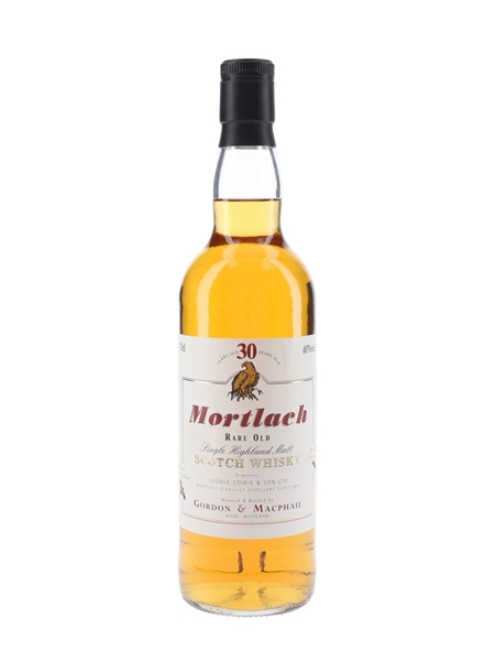 Mortlach 30 Year Old Rare Old Bottled 2000s - Gordon & MacPhail 70cl / 46%