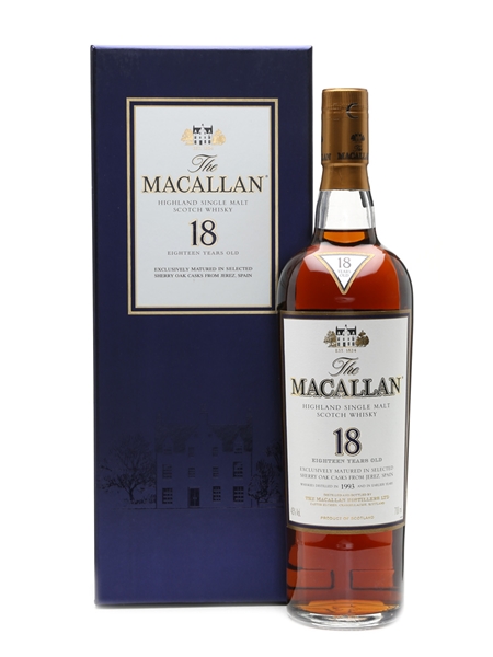 Macallan 18 Years Old 1993 and earlier 70cl / 43%