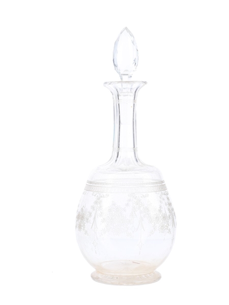 Crystal Decanter With Stopper  