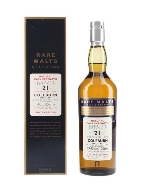 Coleburn 1979 21 Year Old Bottled 2000 - Rare Malts Selection 70cl / 59.4%