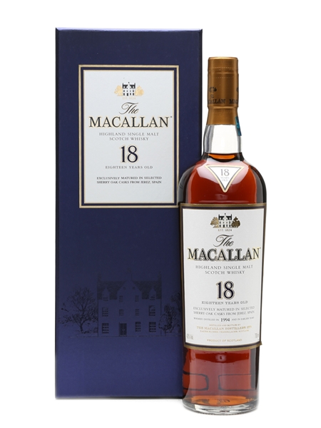 Macallan 18 Years Old 1994 and earlier 70cl / 43%