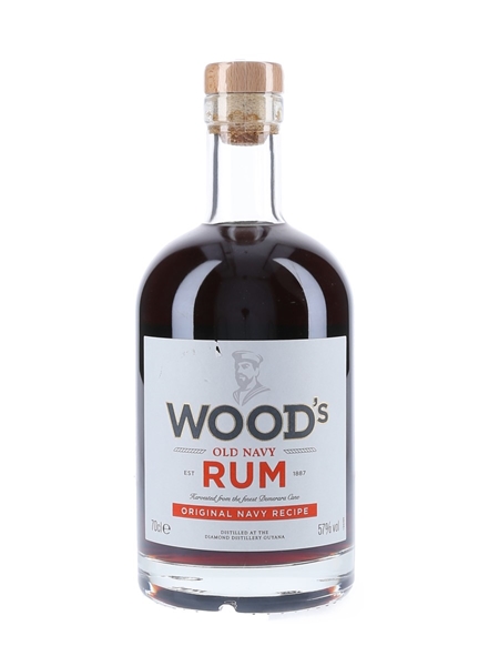 Wood's Old Navy Rum Diamond Distillery 70cl / 57%