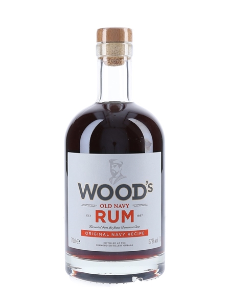 Wood's Old Navy Rum Diamond Distillery 70cl / 57%