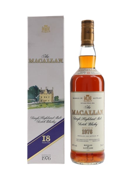 Macallan 1976 18 Year Old Jacobus Boelen 70cl / 43%