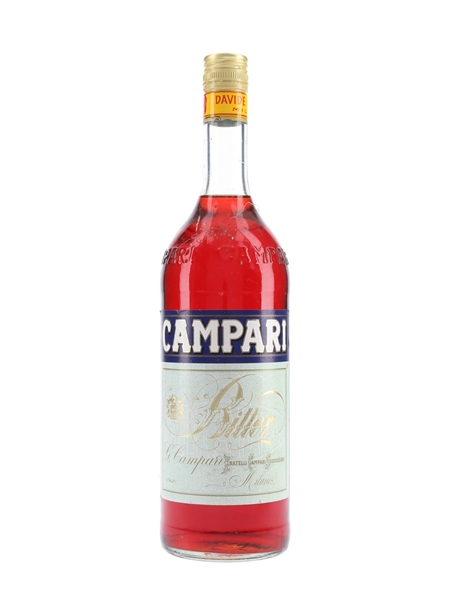 Campari Bitter Bottled 1980s 100cl