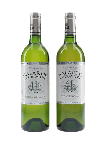 Chateau Malartic Lagraviere 2004 Pessac Leognan 2 x 75cl / 13%