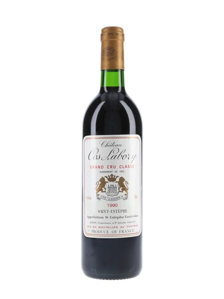 Chateau Cos Labory 1990 Saint Estephe 75cl / 13%