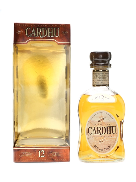 Cardhu 12 Years Old Bottled 1980s 75cl