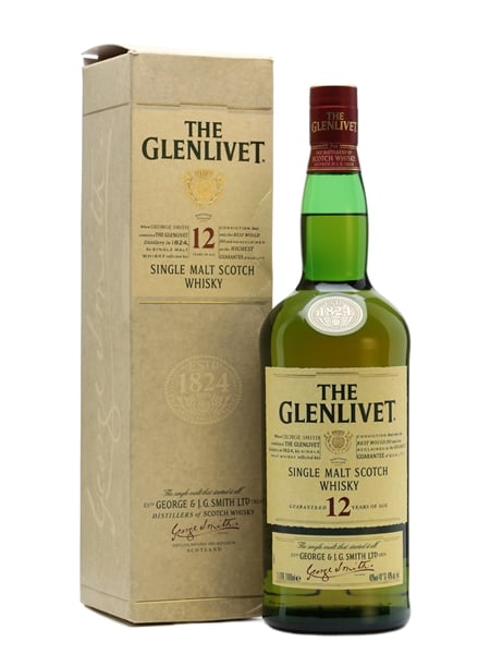 Glenlivet 12 Years Old Old Presentation 1 Litre