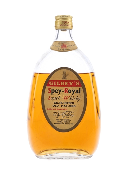 Gilbey's Spey Royal Bottled 1950s 75cl