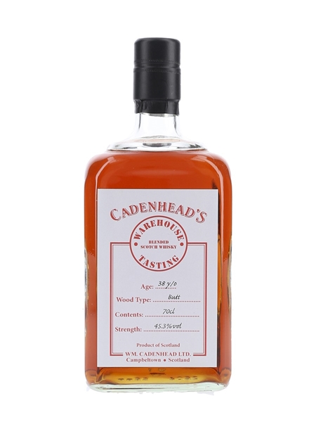 Cadenhead's Tasting Warehouse 38 Year Old  70cl / 45.3%