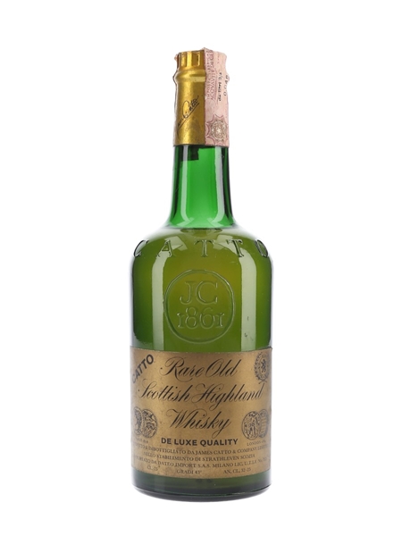 Catto Rare Old Highland Whisky Bottled 1970s - Dateo Import 75cl / 43%