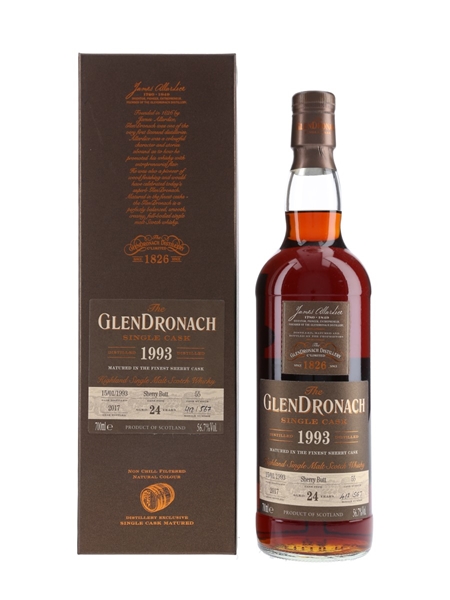 Glendronach 1993 Bottled 2017 70cl / 56.7%