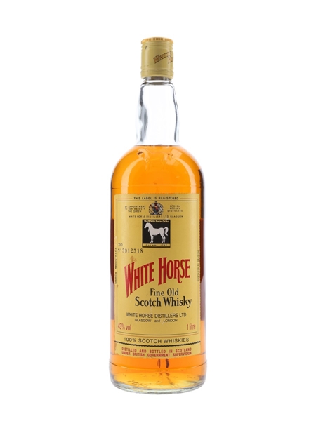 White Horse Bottled 1980s 100cl / 43%