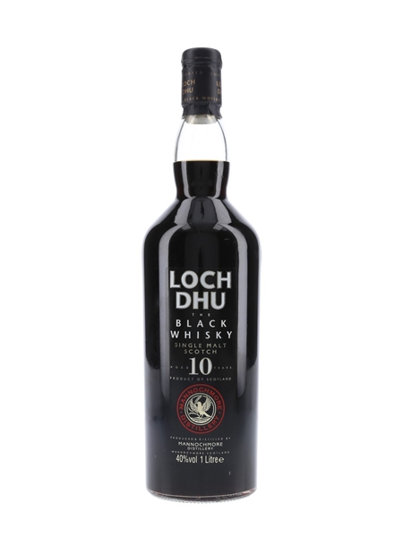 Loch Dhu 10 Year Old - The Black Whisky Mannochmore 100cl / 40%