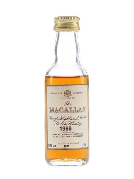 Macallan 1966 Bottled 1985 5cl / 43%