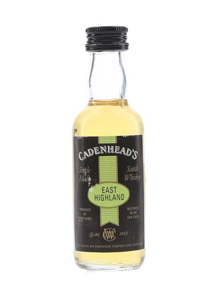 Banff 24 Year Old Bottled 1990s-2000s - Cadenhead's 5cl / 58.3%