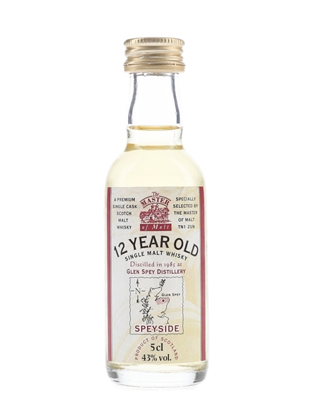 Glen Spey 1985 12 Year Old - The Master Of Malt 5cl / 43%