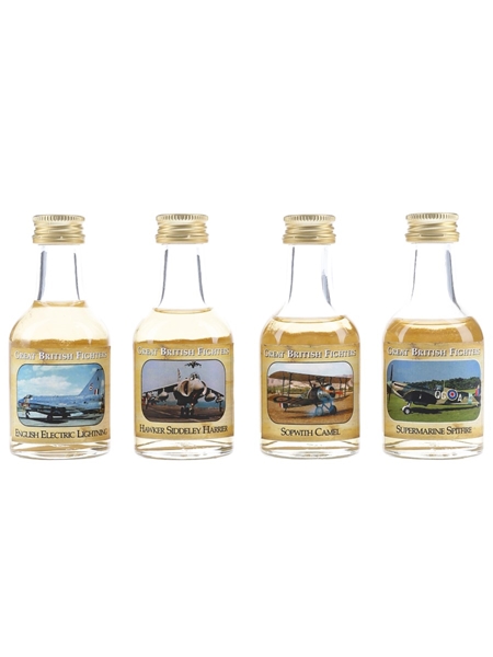 Great British Fighters The Whisky Connoisseur 4 x 5cl / 40%