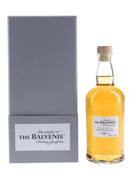 Balvenie 12 Year Old The Sweet Toast of American Oak The Balvenie Stories - Press Sample 20cl / 43%