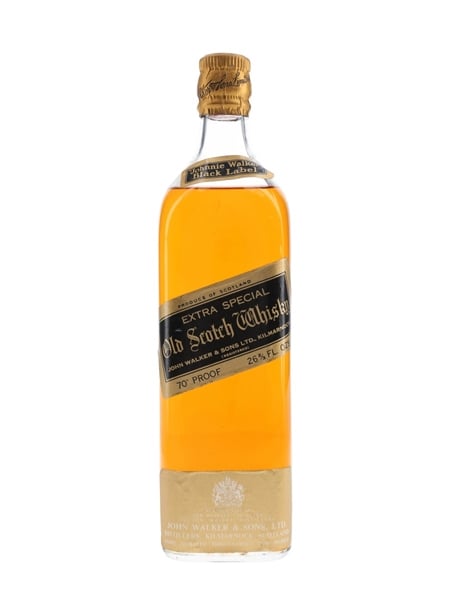 Johnnie Walker Black Label Extra Special Bottled 1960s 75.7cl / 40%