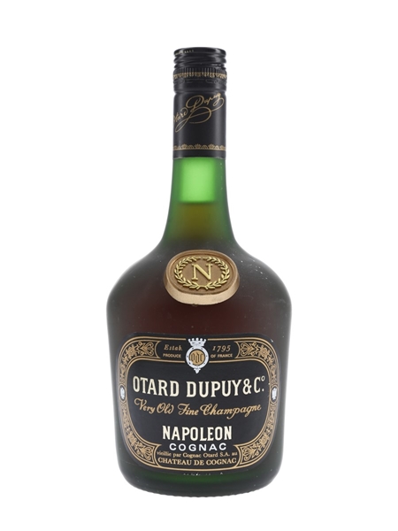 Otard Dupuy Napoleon Cognac Bottled 1970s 70cl