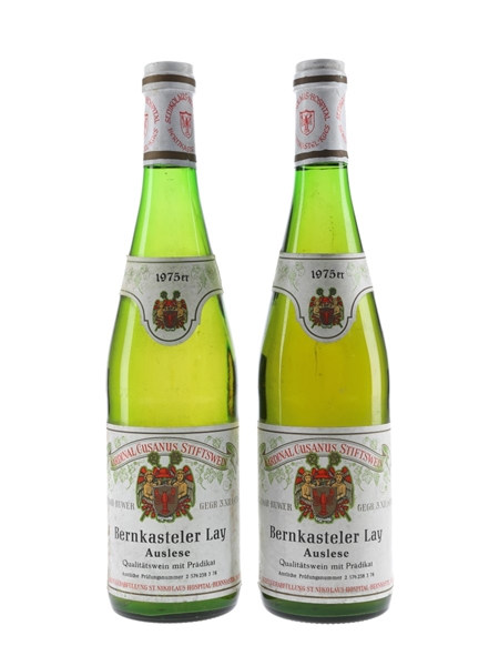 Kardinal Cusanus 1975 Stiftswein  2 x 70cl