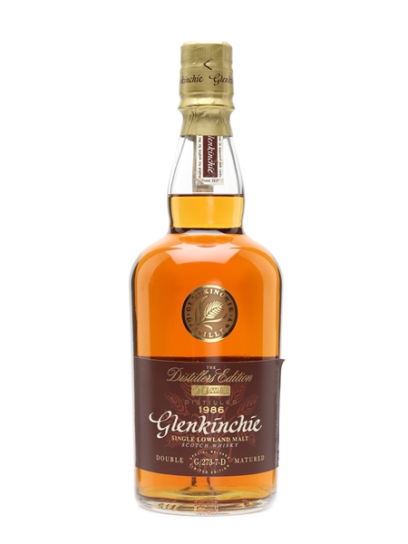 Glenkinchie 1986 Distiller's Edition First Release 70cl