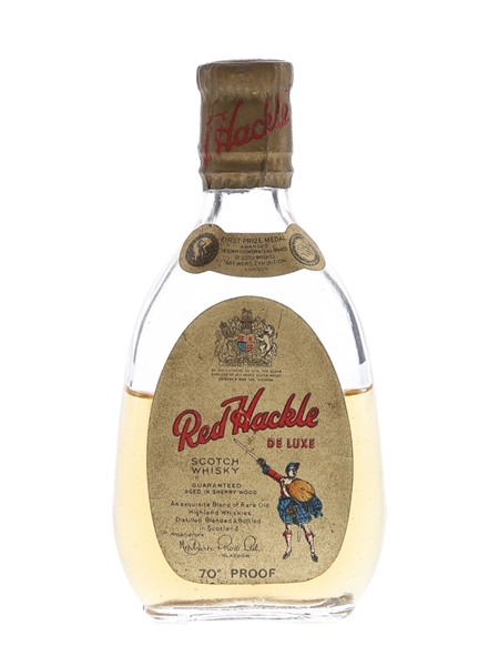 Red Hackle De Luxe Bottled 1950s-1960s 5cl / 40%