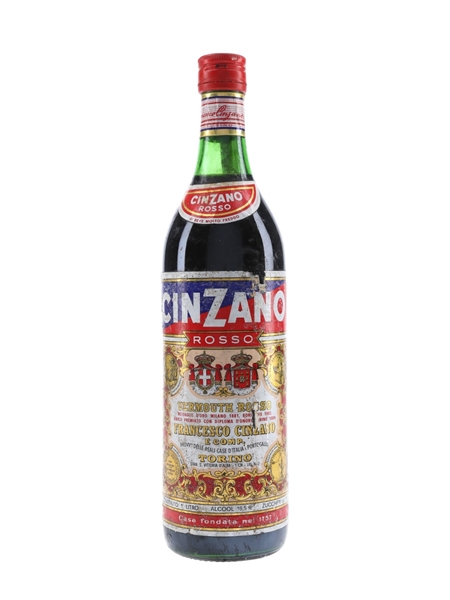 Cinzano Vermouth Rosso Bottled 1970s 100cl / 16.5%
