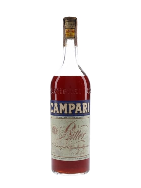 Campari Bitter Bottled 1970s 100cl / 25%