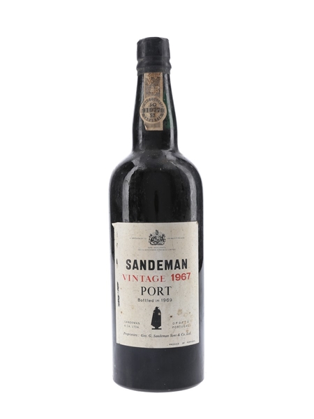 Sandeman 1967 Vintage Port Bottled 1969 75cl