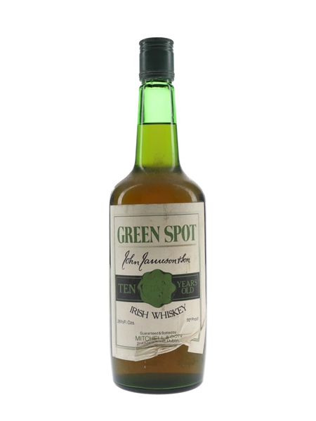 Jameson Green Spot 10 Year Old Bottled 1970s - Mitchell & Son 75.7cl / 40%