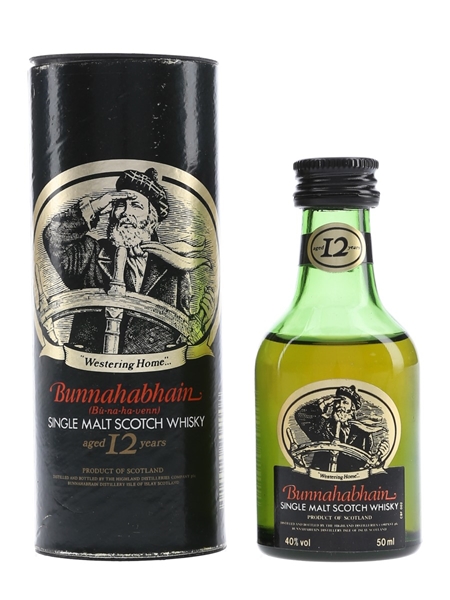 Bunnahabhain 12 Year Old Bottled 1990s 5cl / 40%