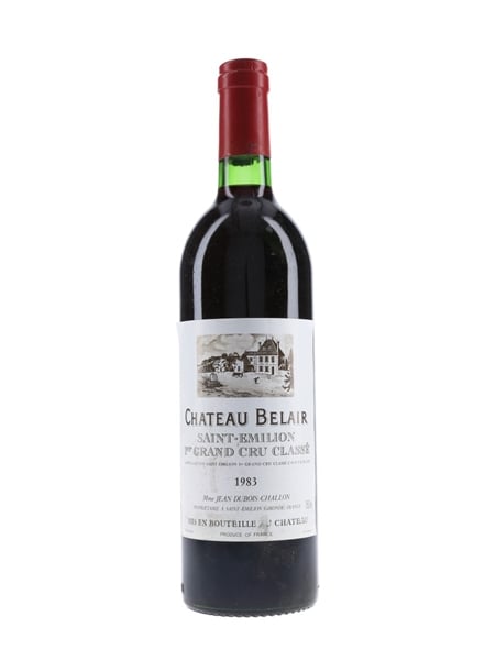 Chateau Belair 1983 1er Grand Cru Classe - Saint Emilion 75cl