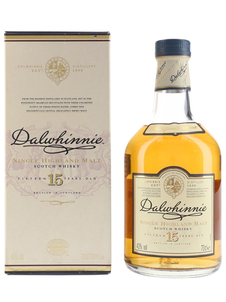 Dalwhinnie 15 Year Old Bottled 2000s 70cl / 43%