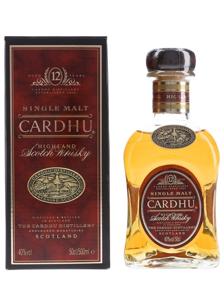 Cardhu 12 Year Old  50cl / 40%