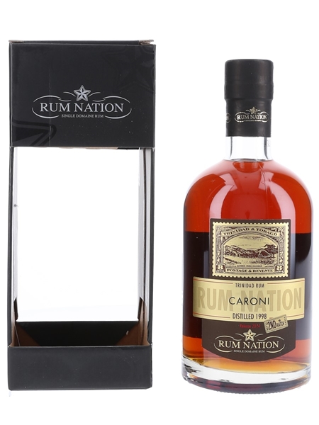 Caroni 1998 Trinidad Rum Bottled 2014 - Rum Nation 70cl / 55%