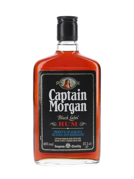 Captain Morgan Black Label Bottled 1980s 37.5cl / 40%