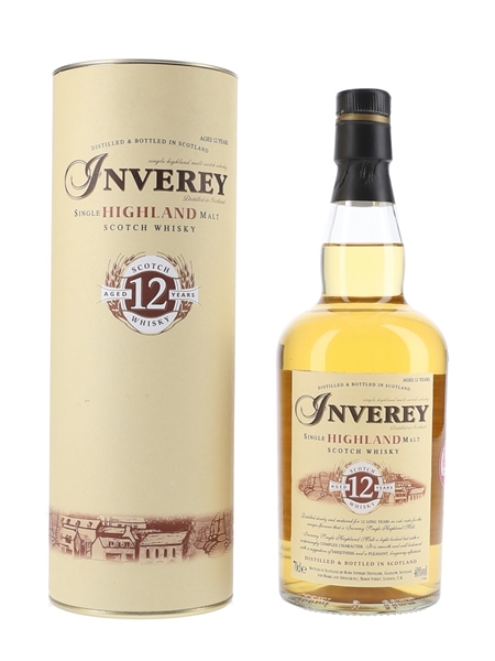 Inverey 12 Year Old Marks & Spencer 70cl / 40%